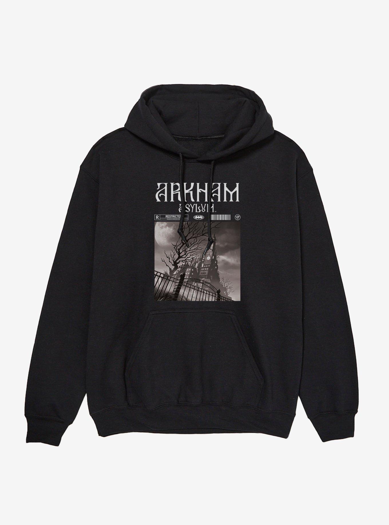DC Batman Arkham Asylum Rated Hoodie