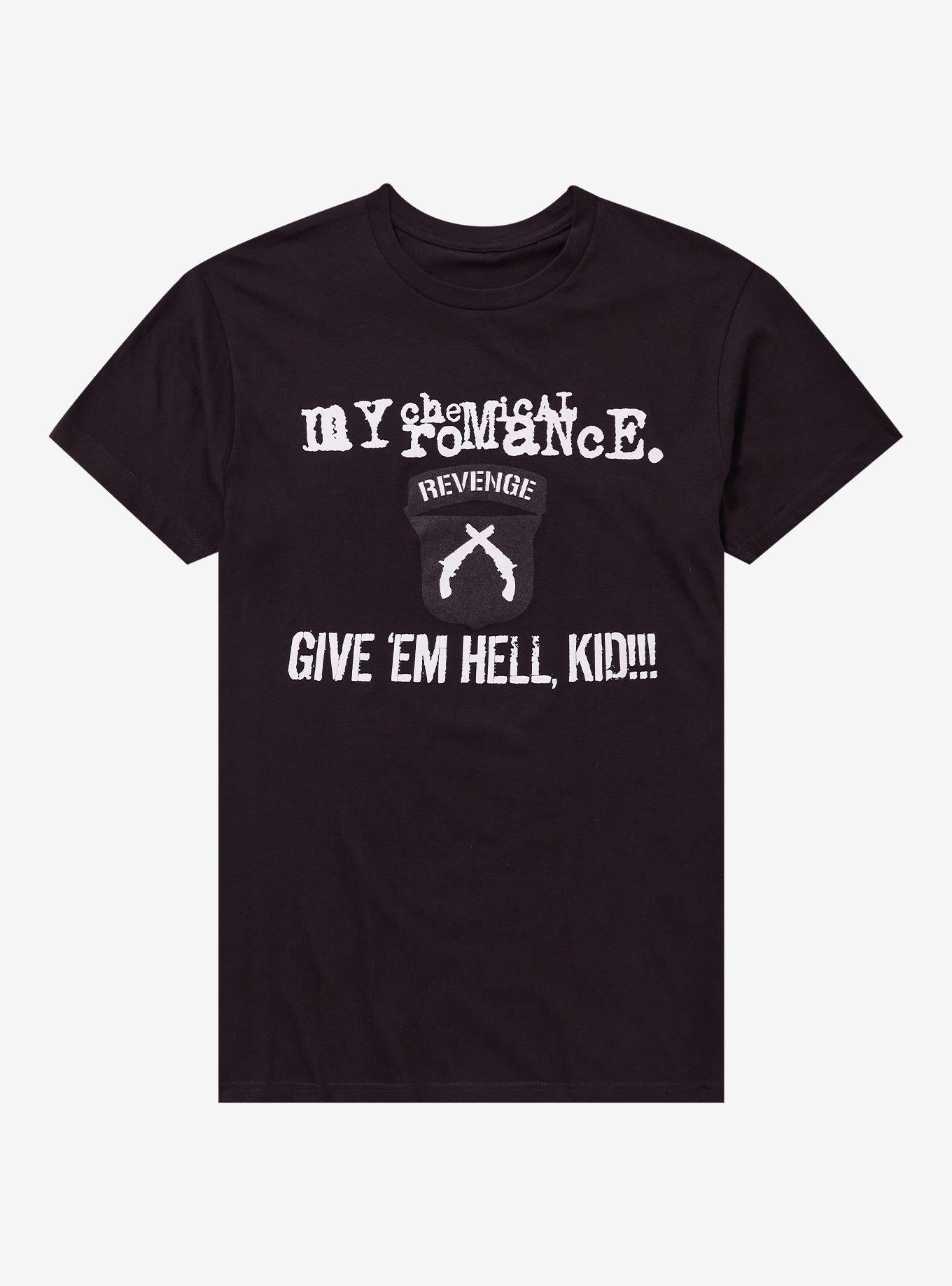 My Chemical Romance Give 'Em Hell Kid Boyfriend Fit Girls T-Shirt