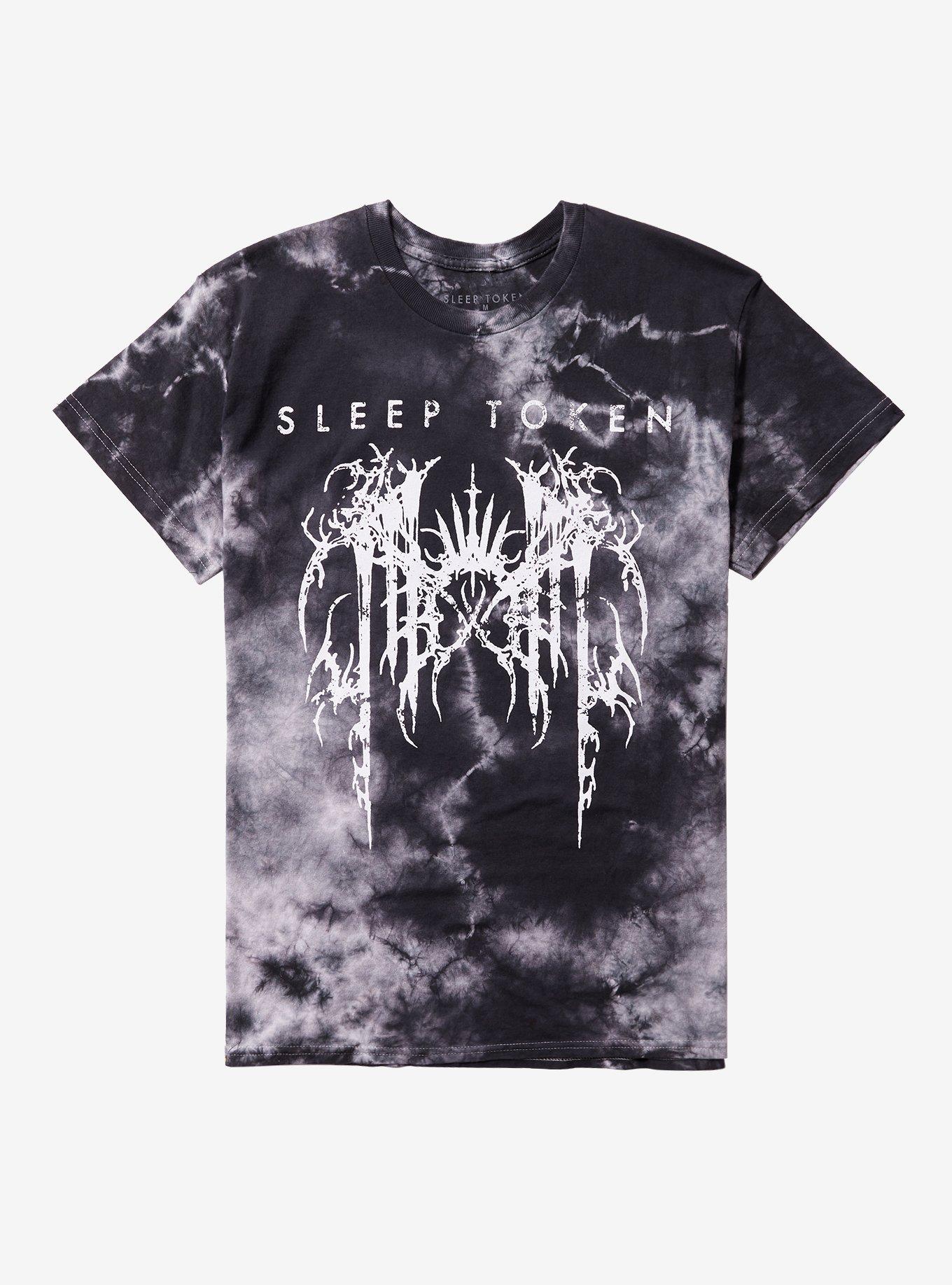 Sleep Token Jagged Logo Spiral-Dye T-Shirt | Premium Unisex T-Shirt, Trending Graphic Tee