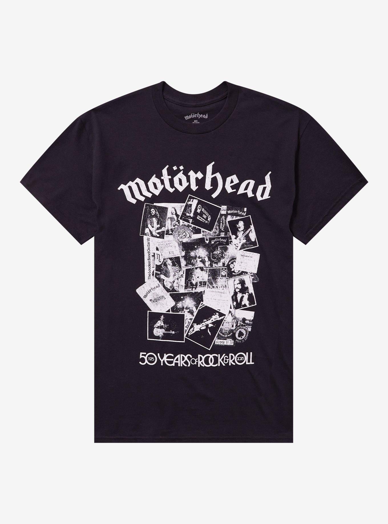 Motörhead 50 Years Collage T-Shirt