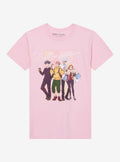 Jujutsu Kaisen Group Shopping Pink Girls T-Shirt