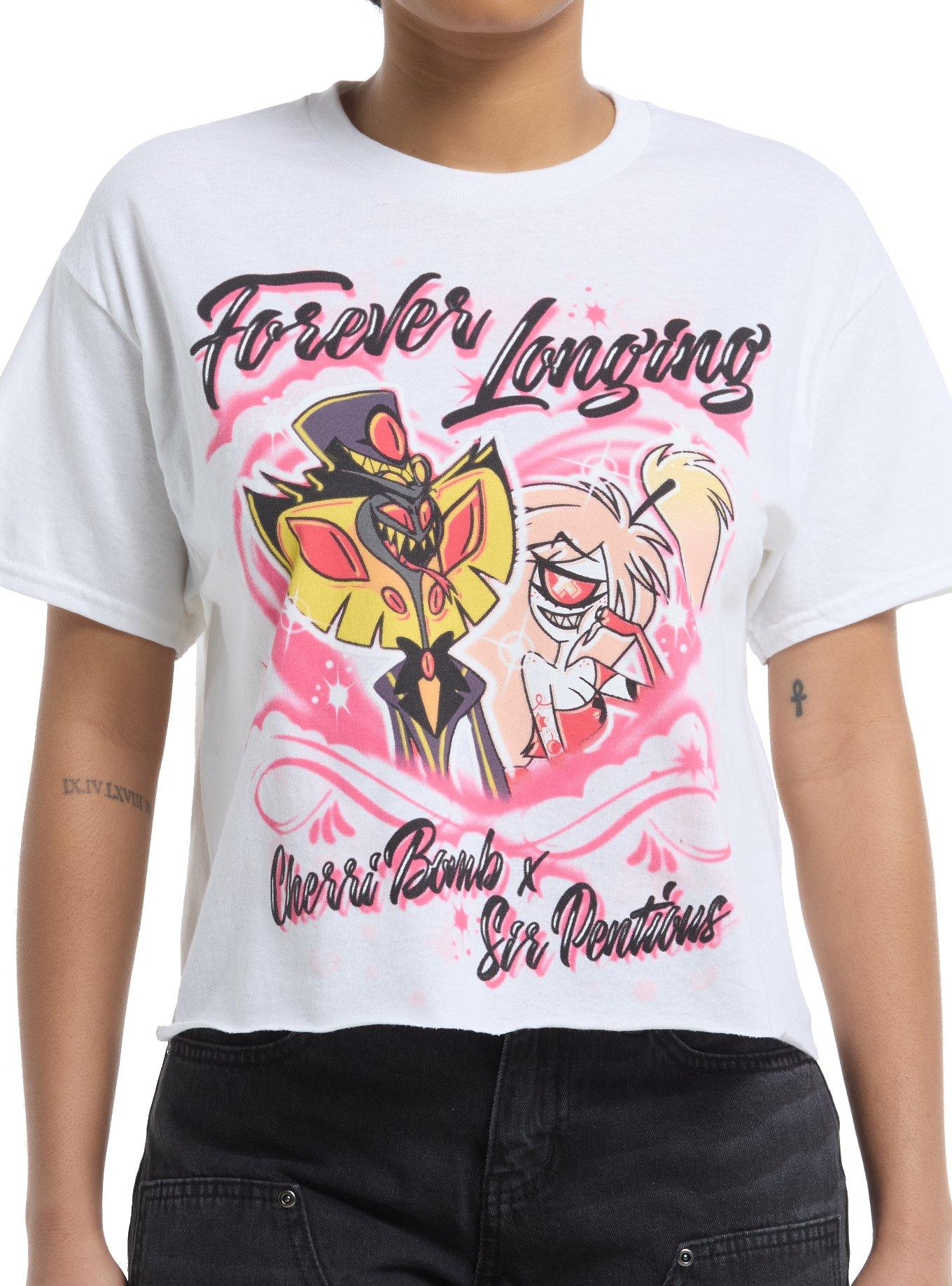 Hazbin Hotel Sir Pentious & Cherri Bomb T-Shirt