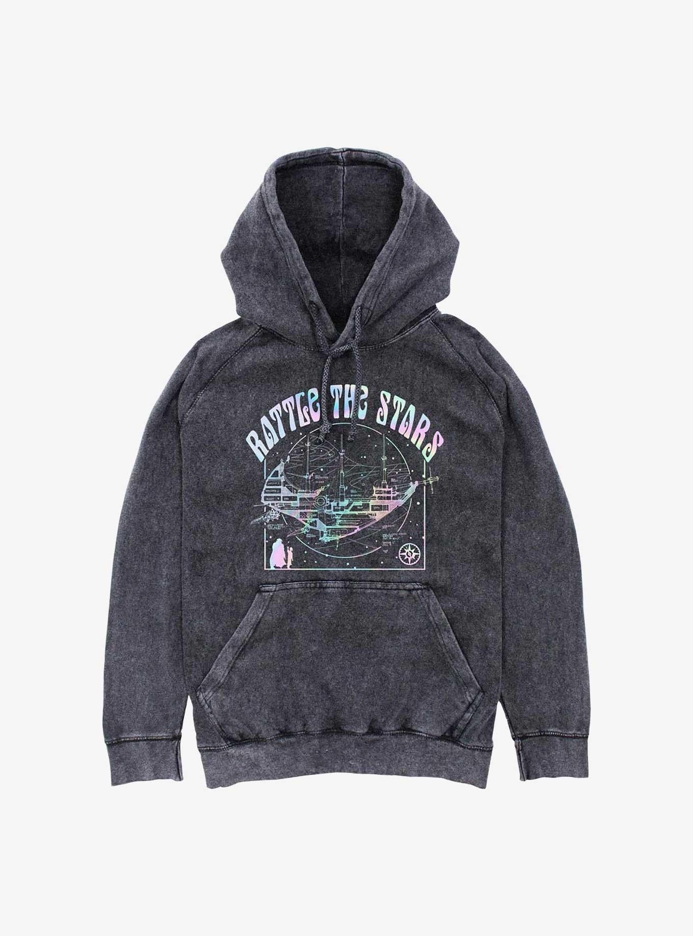 Disney Treasure Planet Celestial Planet Mineral Wash Hoodie