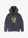 Marvel Rivals John Storm And Reed Mineral Wash Hoodie