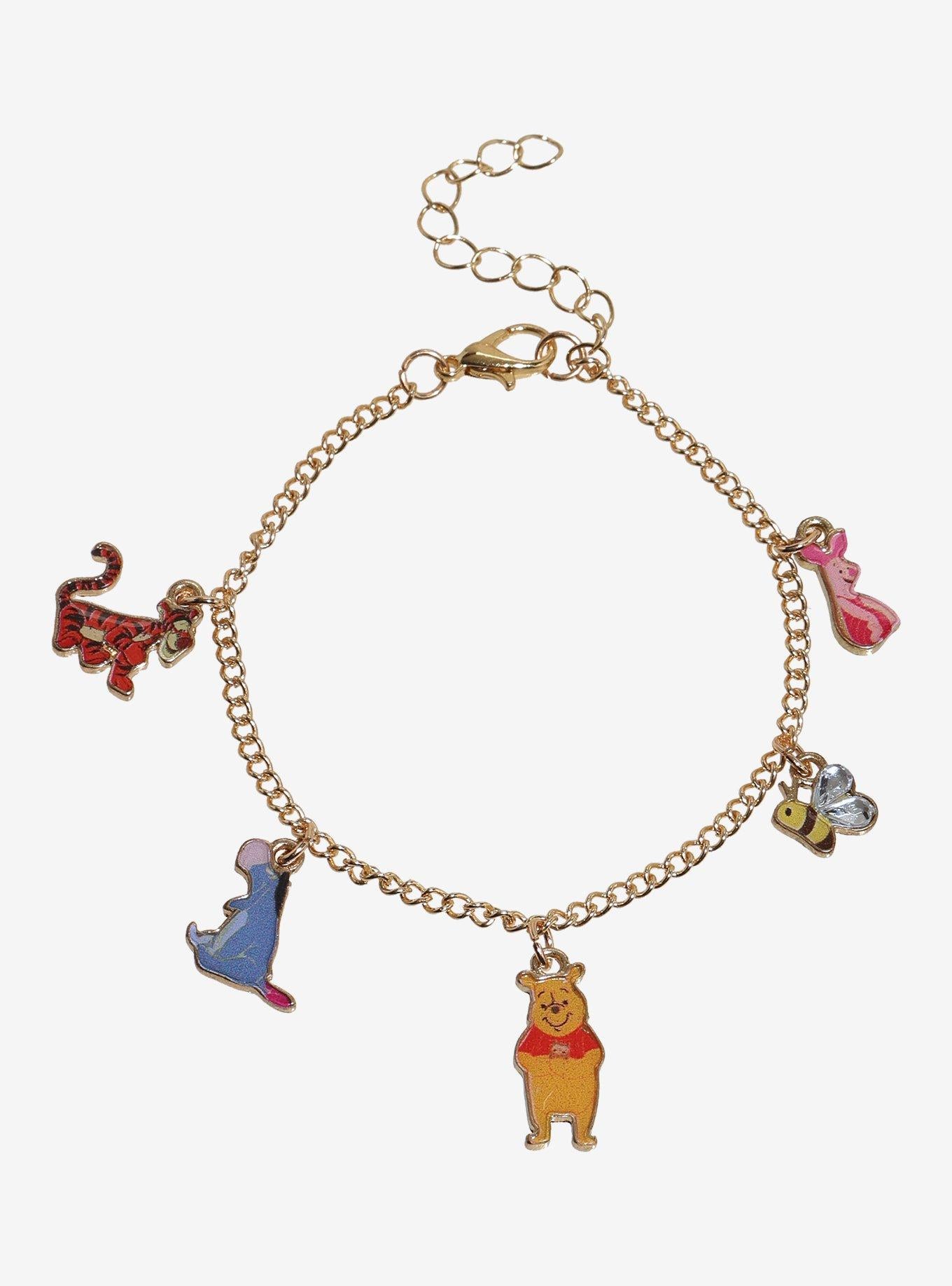 Disney Winnie The Pooh Friends Charm Bracelet | Graphic T-Shirt for Unisex