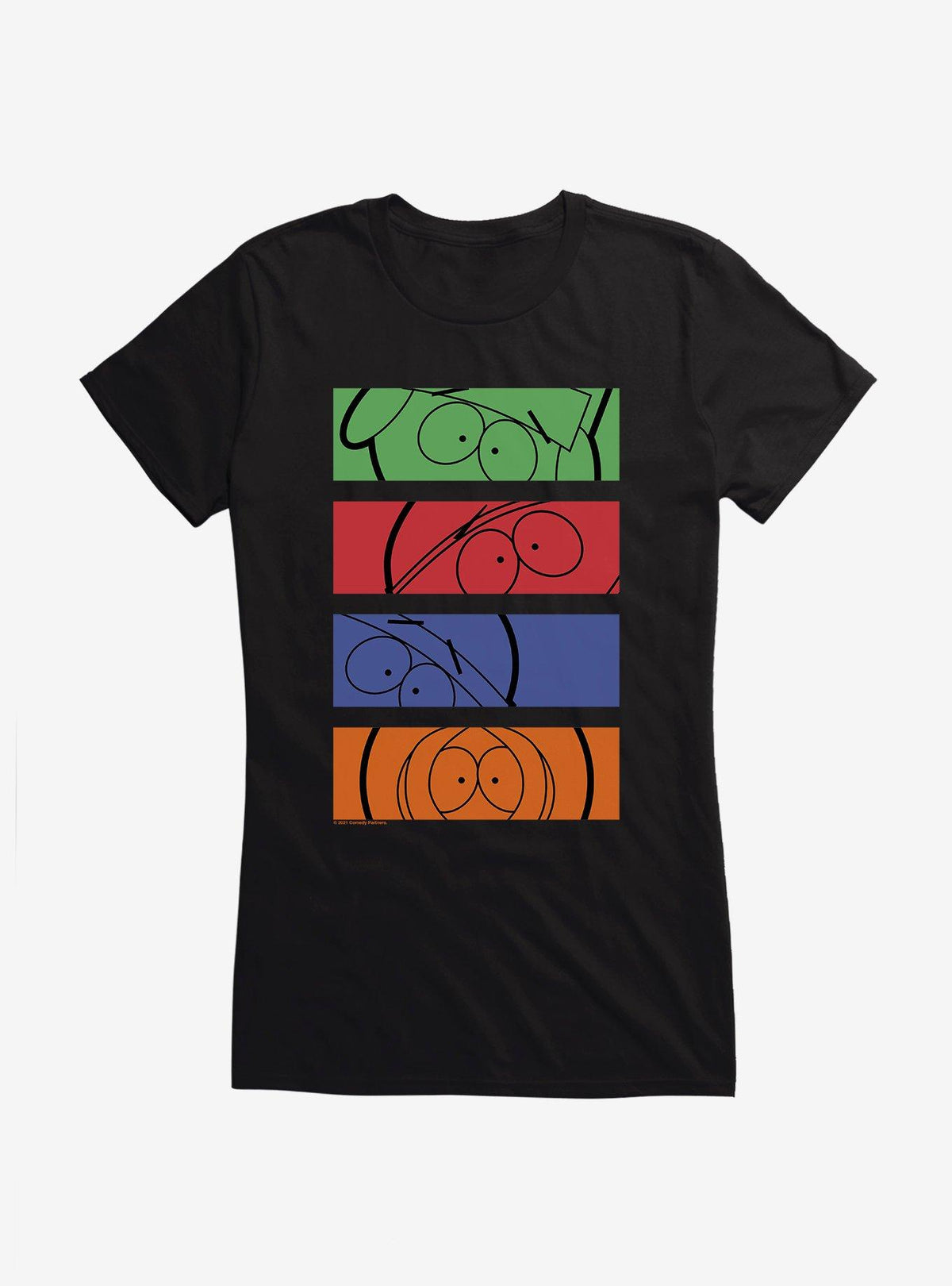 South Park Eye Panels Girls T-Shirt