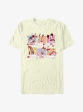 Cartoon Mickey Mouse Share The Love Polaroids Shirt T Shirt Minimal Style