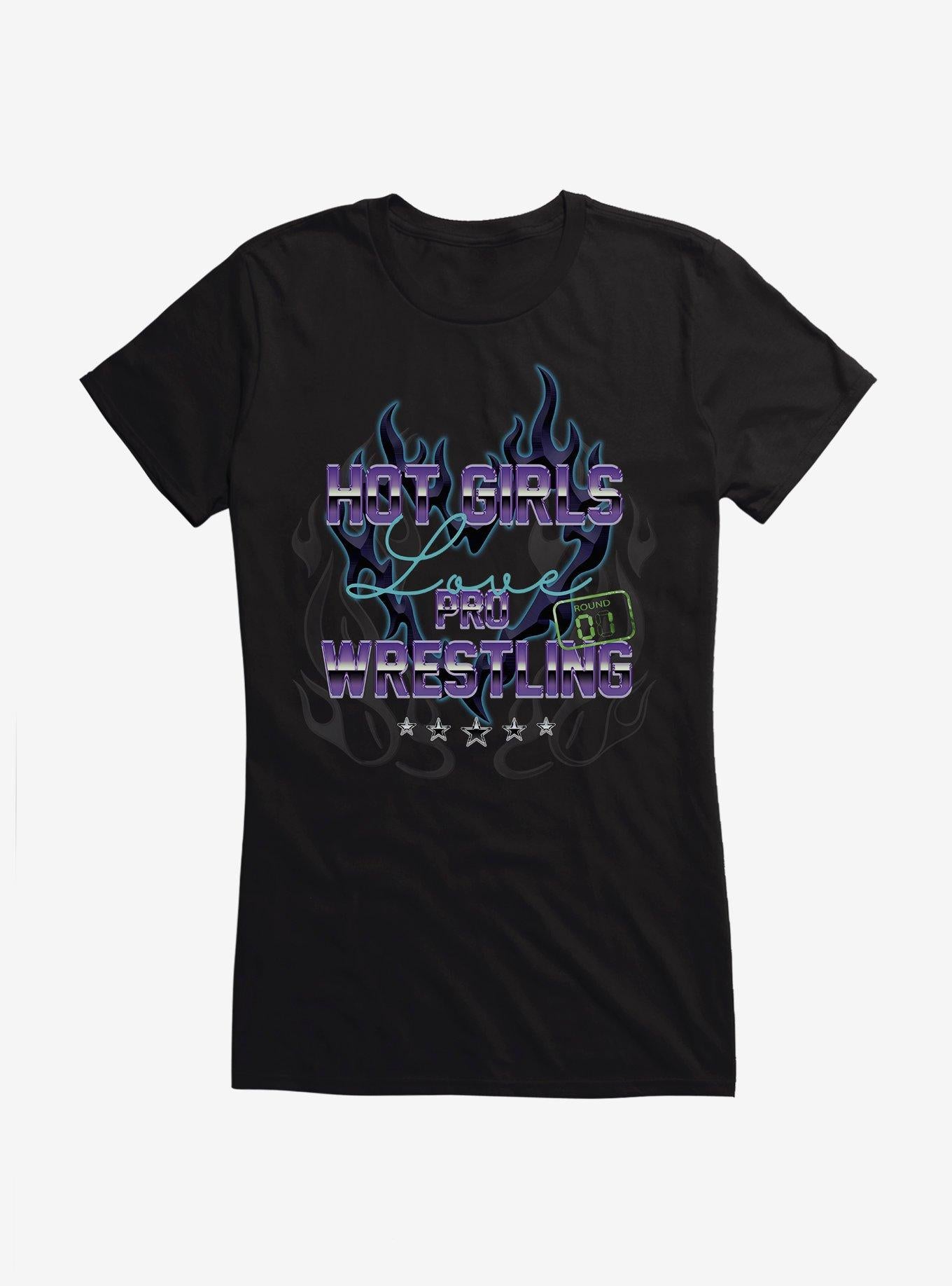Hot Girls Love Pro Wrestling Girls Shirt T Shirt Minimal Style