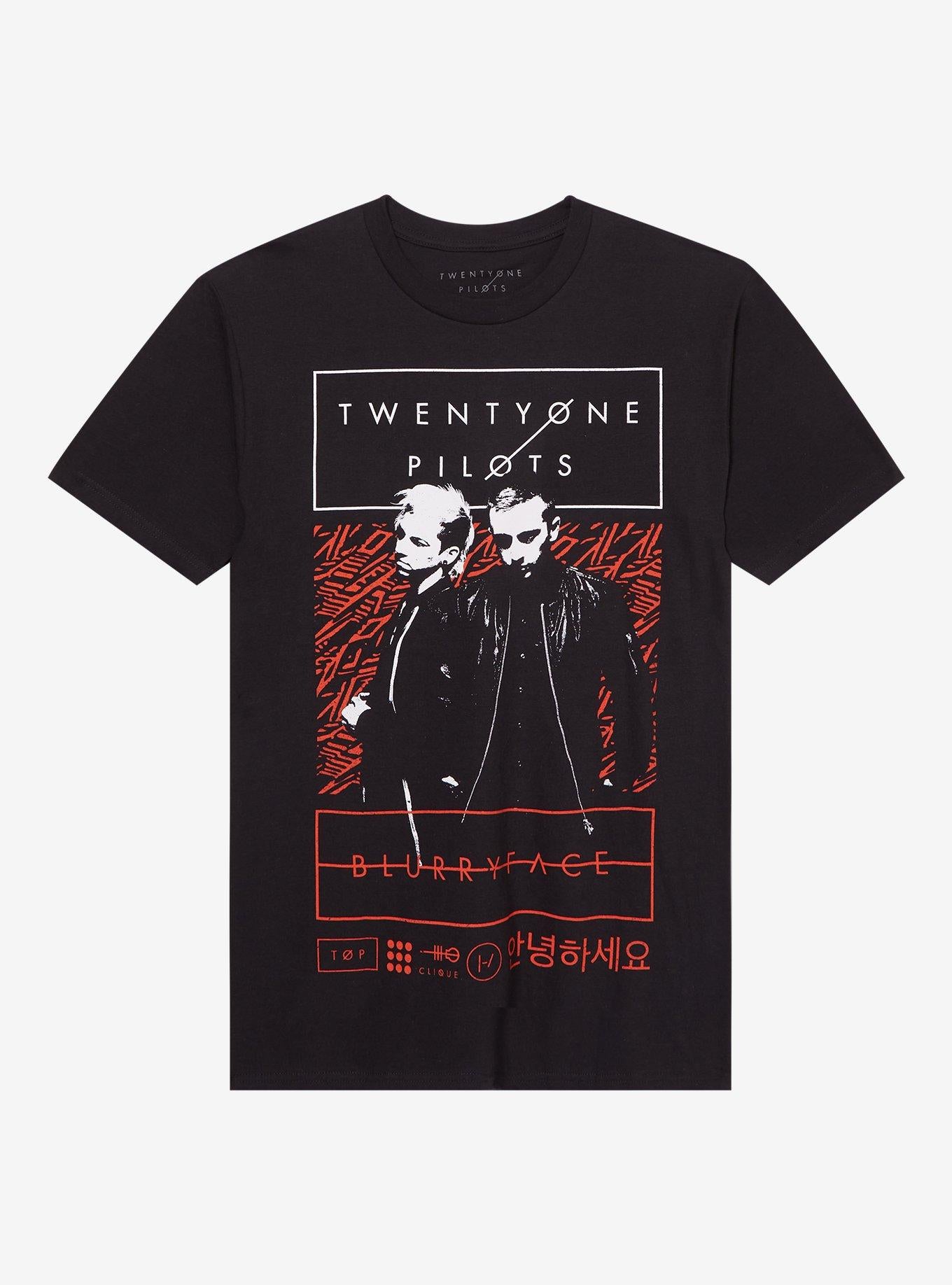 Twenty One Pilots Blurryface Duo Portrait T-Shirt | Premium Unisex T-Shirt, Trending Graphic Tee