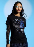 Corpse Bride Emily Vows Lace Girls Twofer TShirt Graphic Tee | Graphic Tee | Unisex Shirt | Premium Quality Apparel