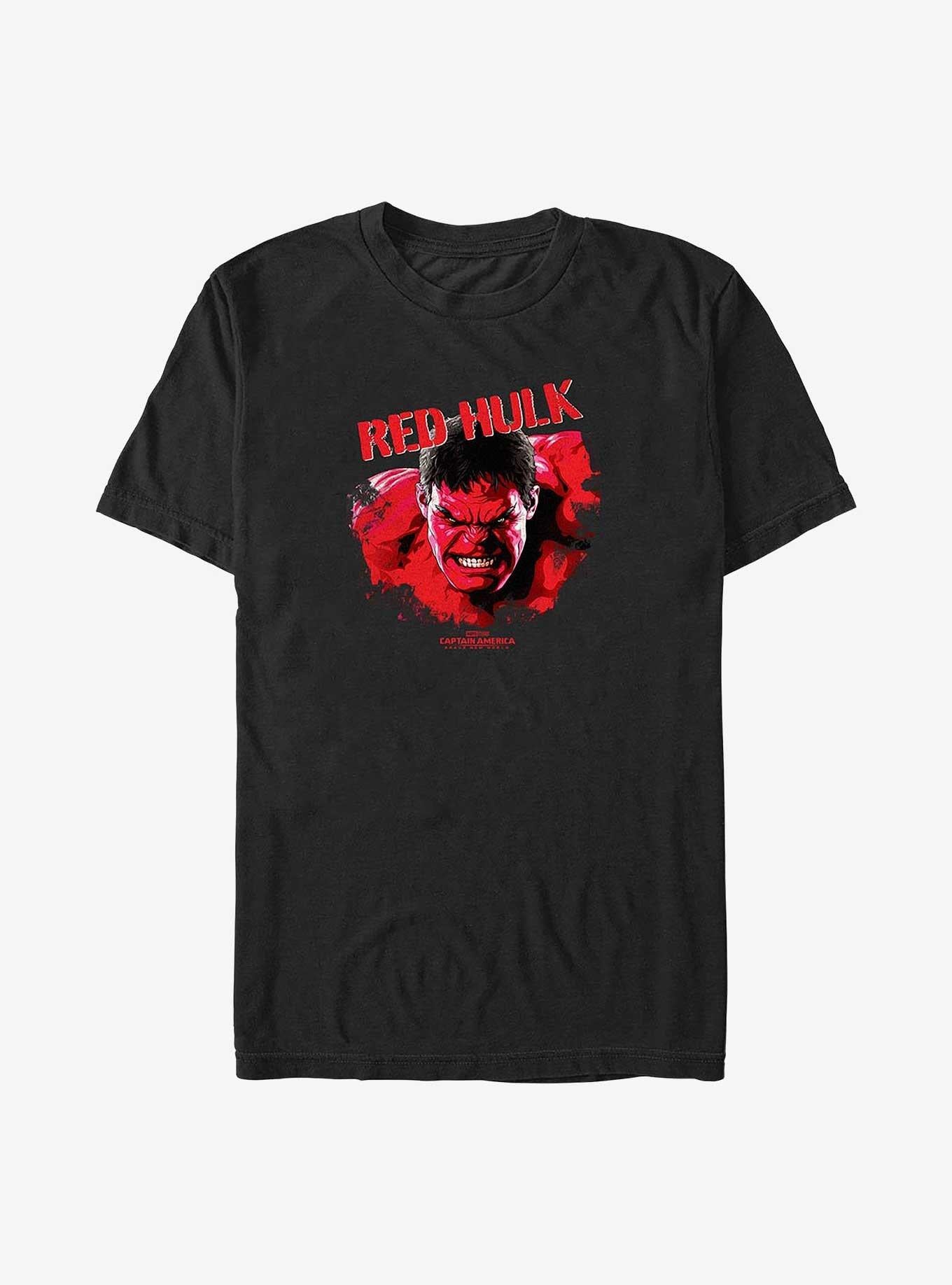 Captain America Brave New World Red Hulk Big Tall T-Shirt | Premium Unisex T-Shirt, Trending Graphic Tee