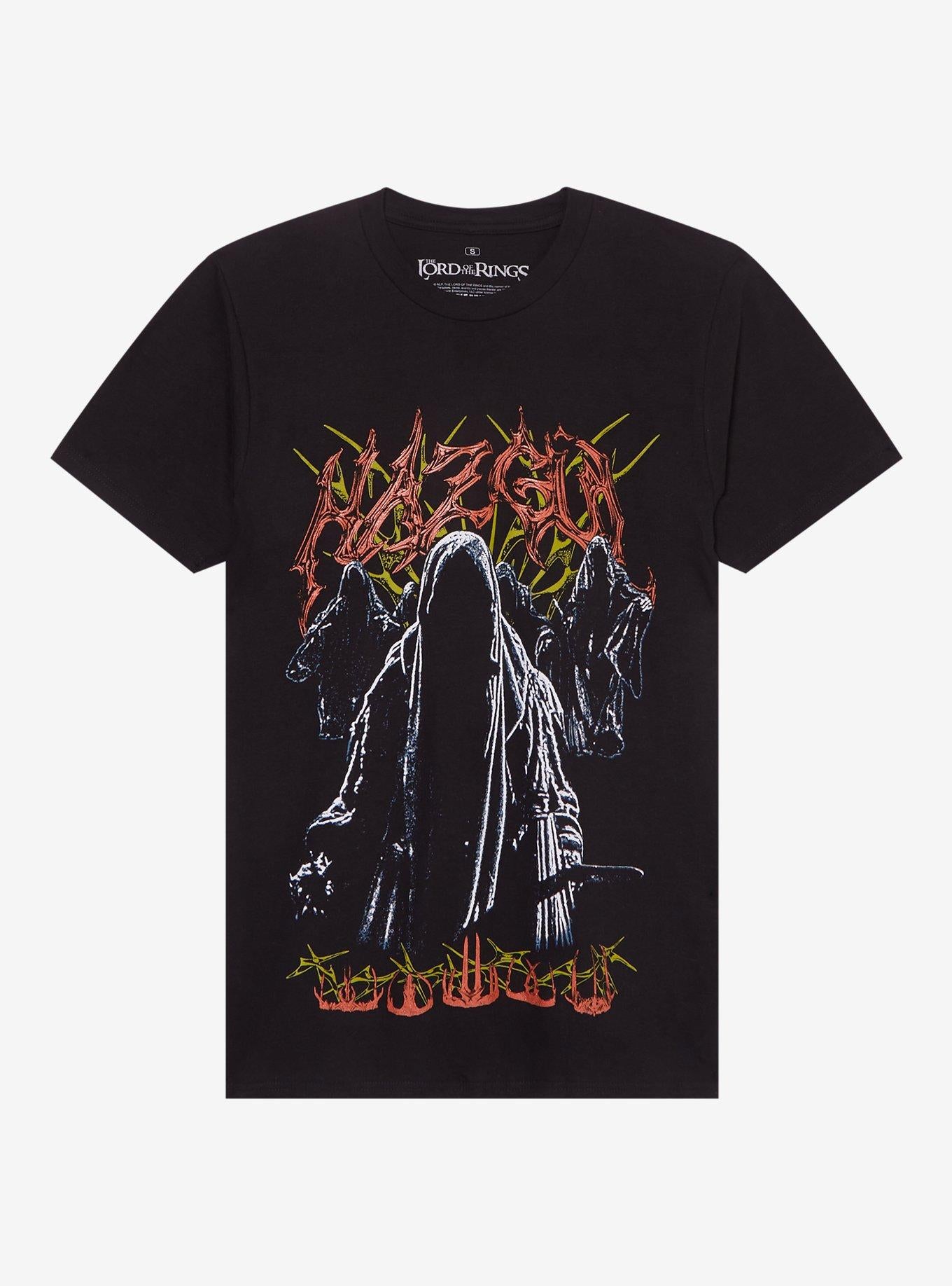 The Lord Of The Rings Nazgul Metal Two-Sided T-Shirt