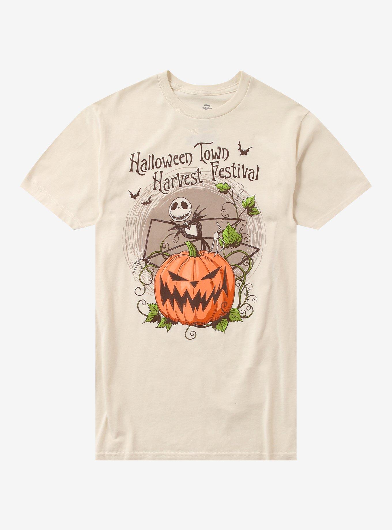 The Nightmare Before Christmas Pumpkin Harvest Girls T-Shirt