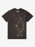 Sakamoto Days Taro Profile Double-Sided Kanji T-Shirt
