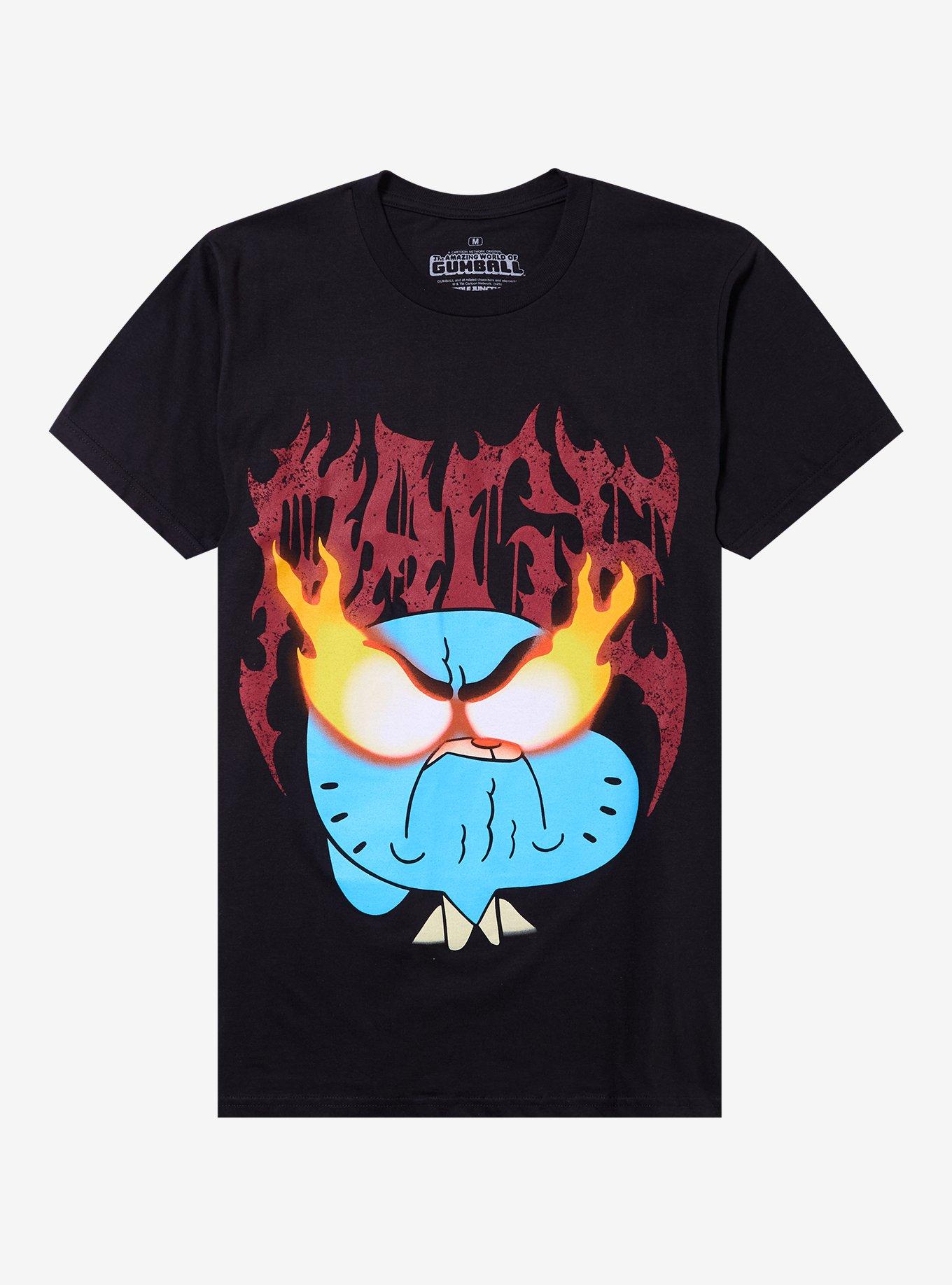 The Amazing World Of Gumball Rage TShirt Graphic Tee | Graphic Tee | Unisex Shirt | High-Quality Print
