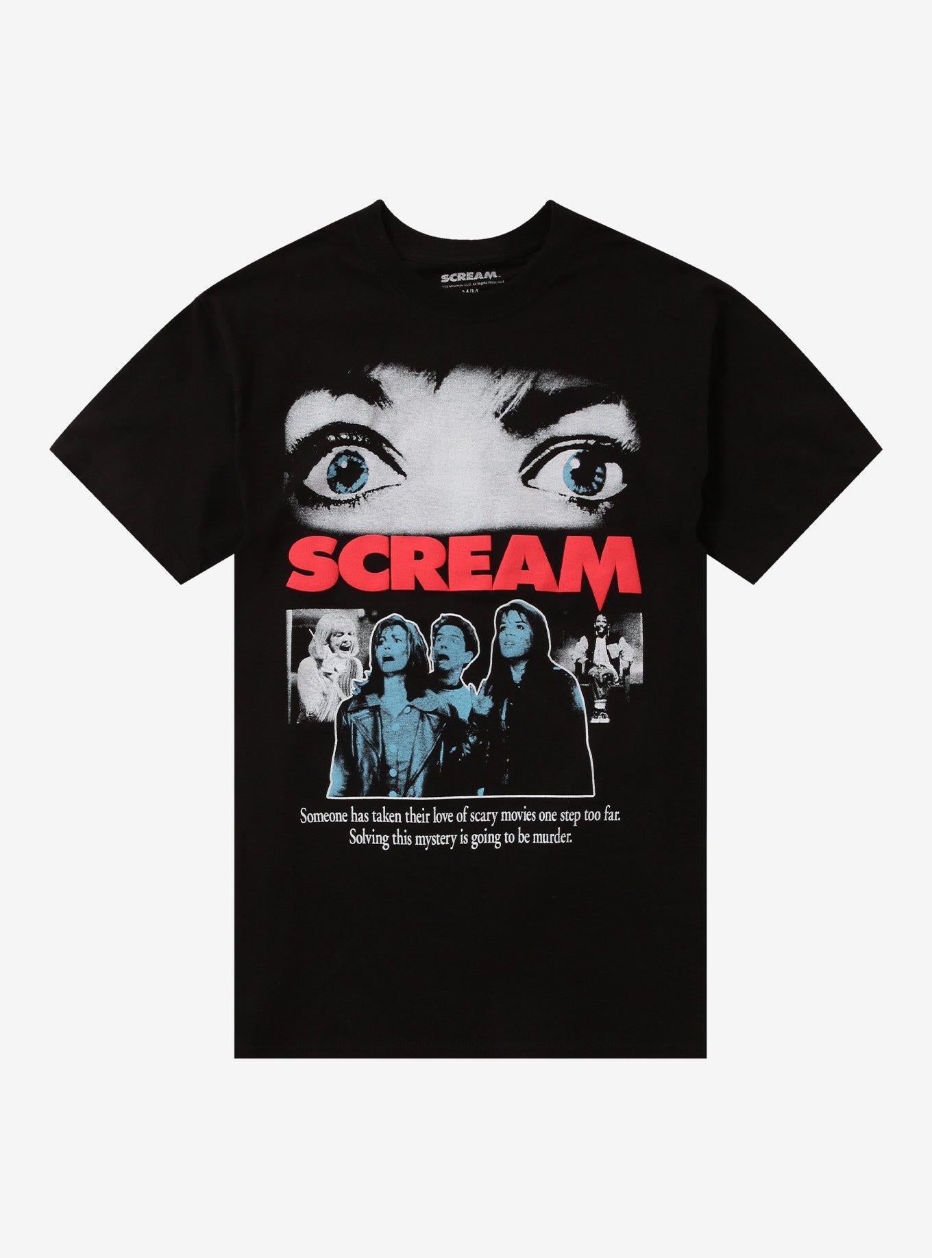 Scream Film Poster T-Shirt | Graphic T-Shirt for Unisex