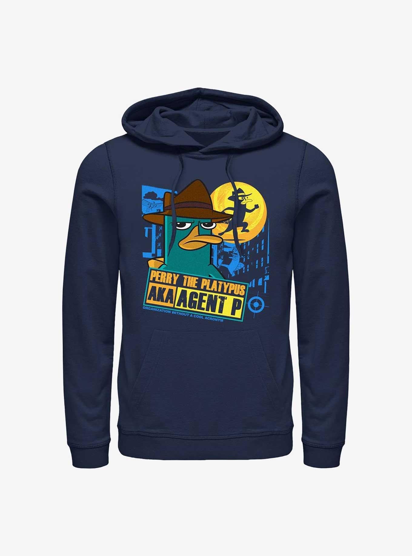 Phineas And Ferb Night Agent Hoodie