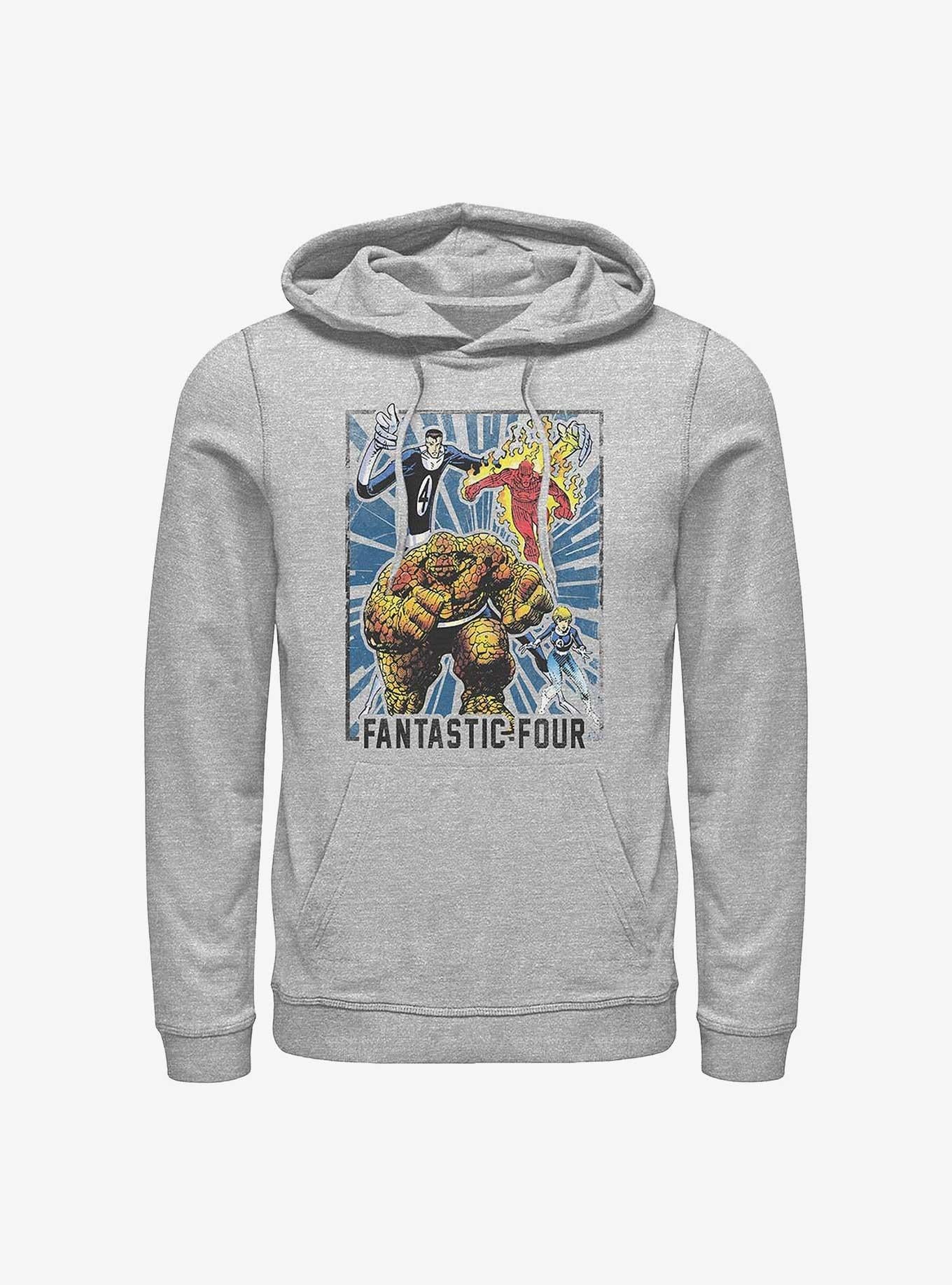 Marvel Fantastic Four In Action Hoodie