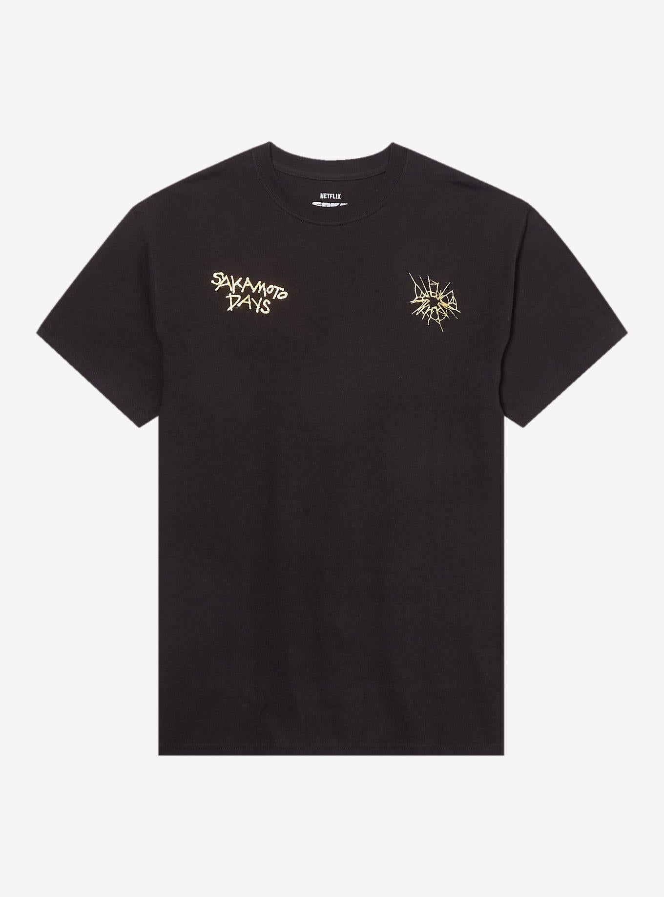 Sakamoto Days Bullet Foil Print Double-Sided T-Shirt