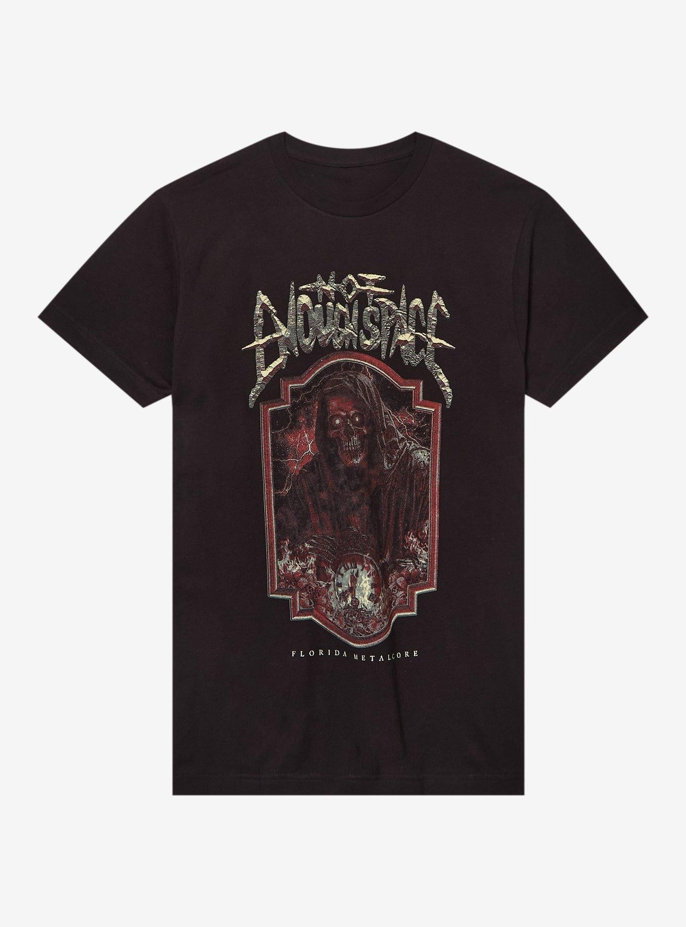 NotEnoughSpace Florida Metalcore Reaper T-Shirt