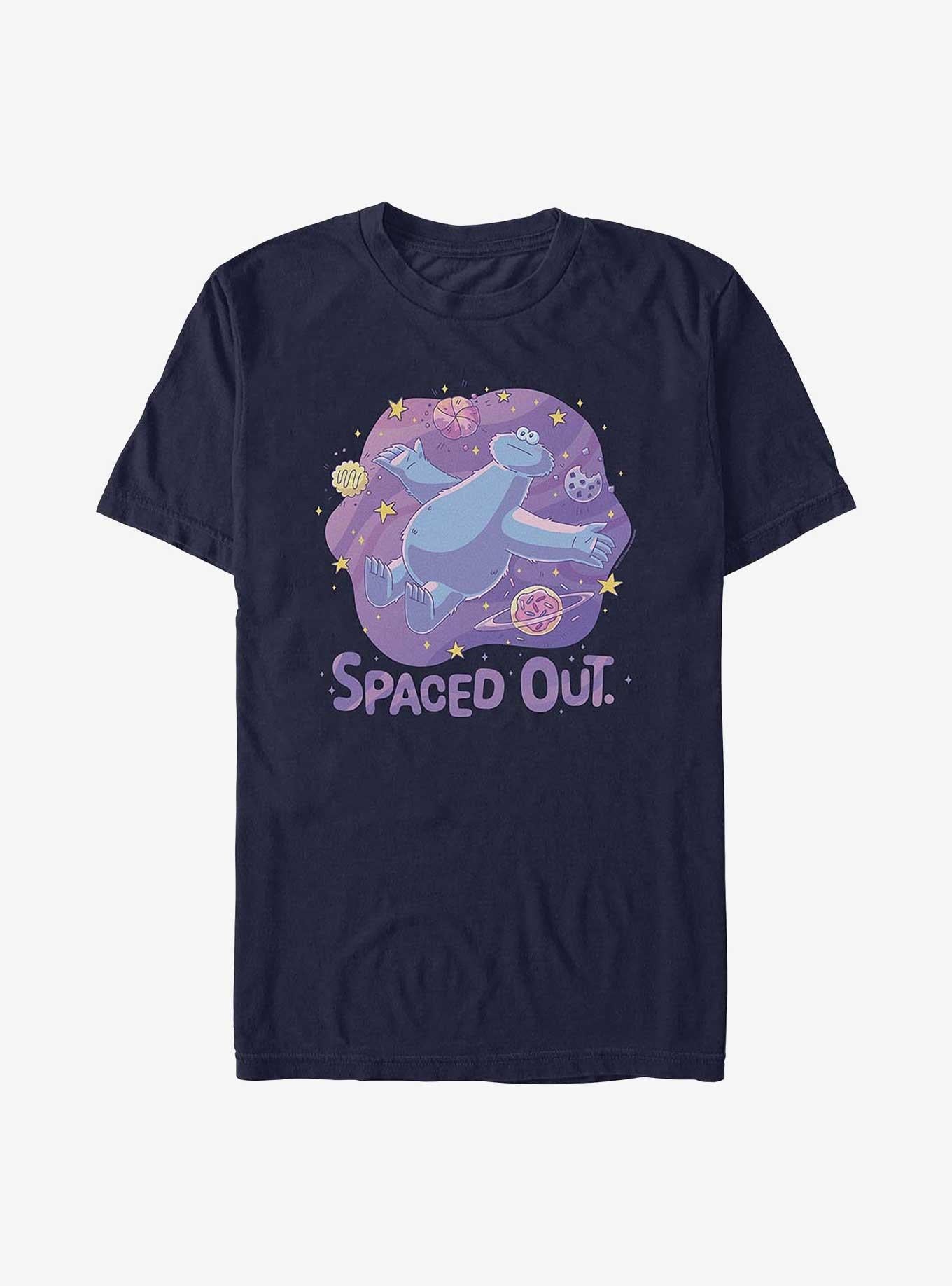 Sesame Street Spaced Out Cookie Monster T-Shirt | Premium Unisex T-Shirt, Trending Graphic Tee