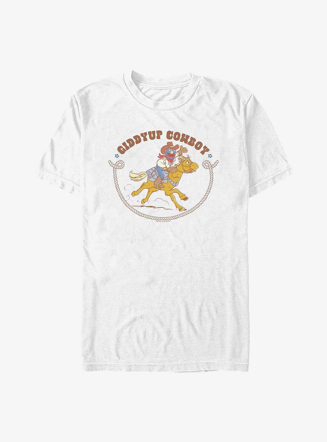 Sesame Street Giddyup Cowboy Grover T-Shirt | Premium Unisex T-Shirt, Trending Graphic Tee
