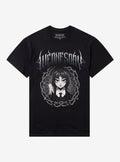 Wednesday Cartoon Portrait TShirt Graphic Tee | Graphic Tee | Unisex Shirt | Perfect Gift for Fans