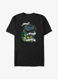 Jurassic Park Raptor Palm Trees Big Tall T-Shirt | Premium Unisex T-Shirt, Trending Graphic Tee