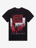 Three Days Grace Alienation Figures T-Shirt