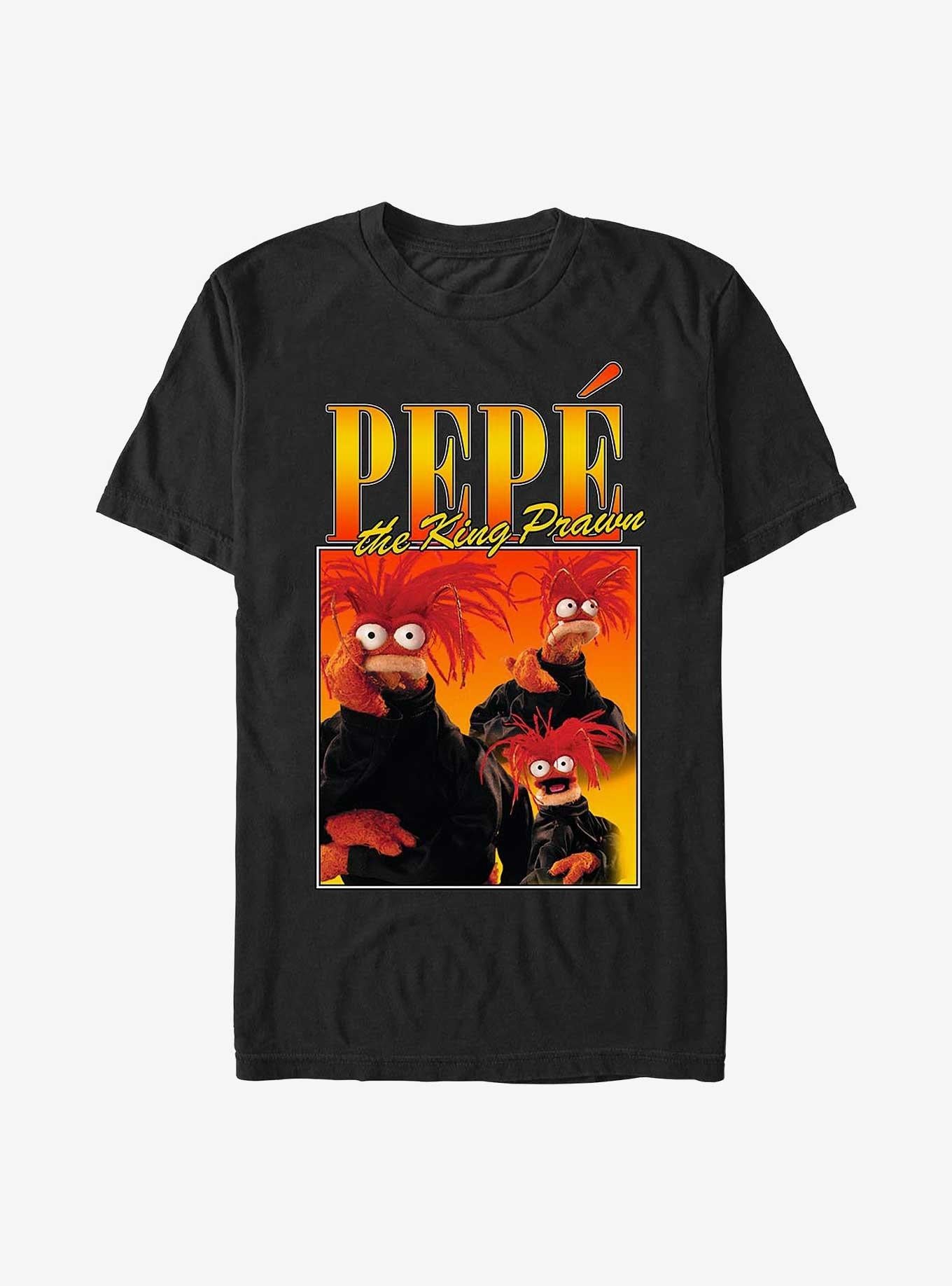 Disney The Muppets Pepe King Prawn Big Tall T-Shirt | Graphic T-Shirt for Unisex