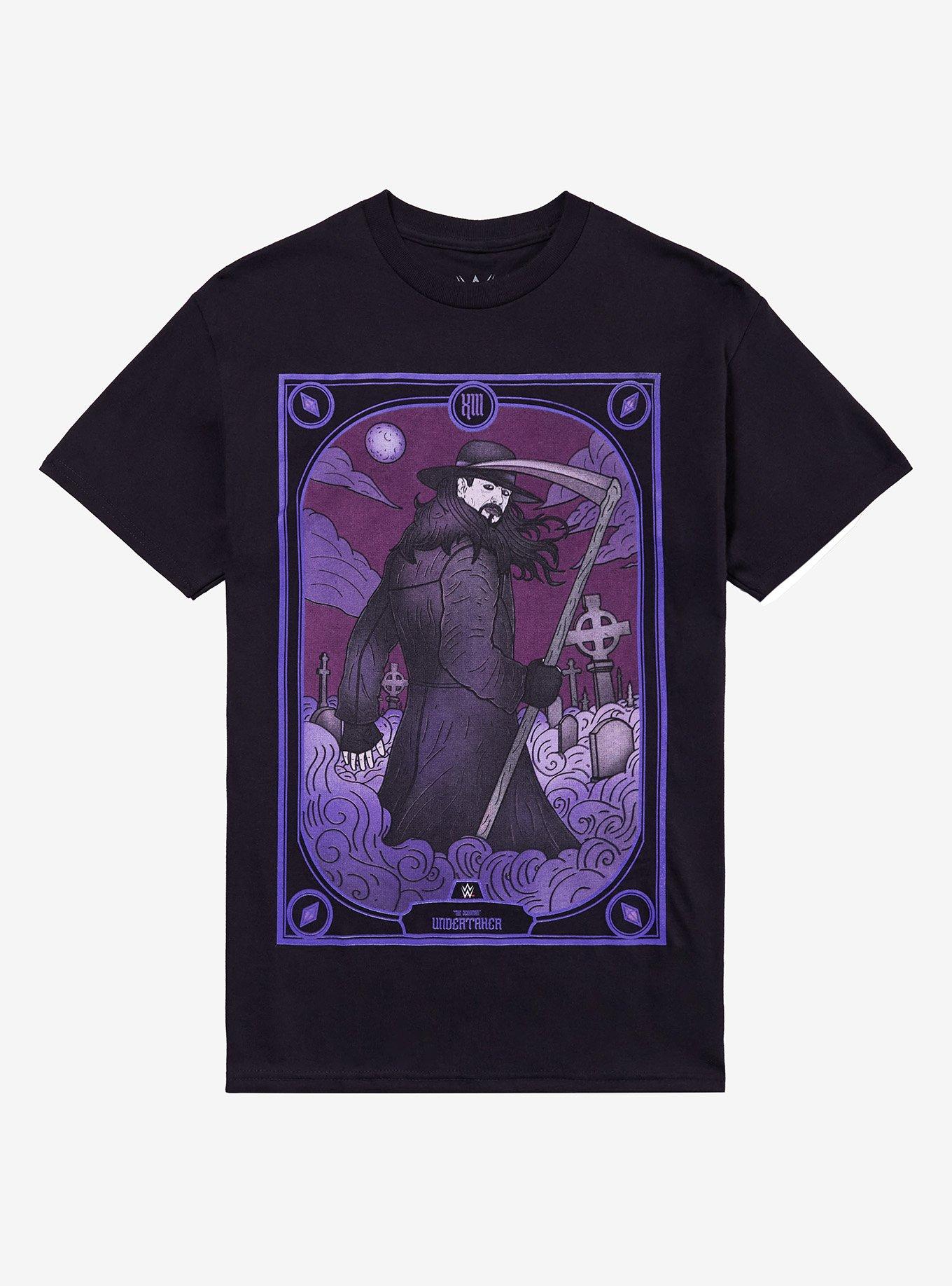 WWE The Undertaker Tarot Card T-Shirt By Sketch & Scythe