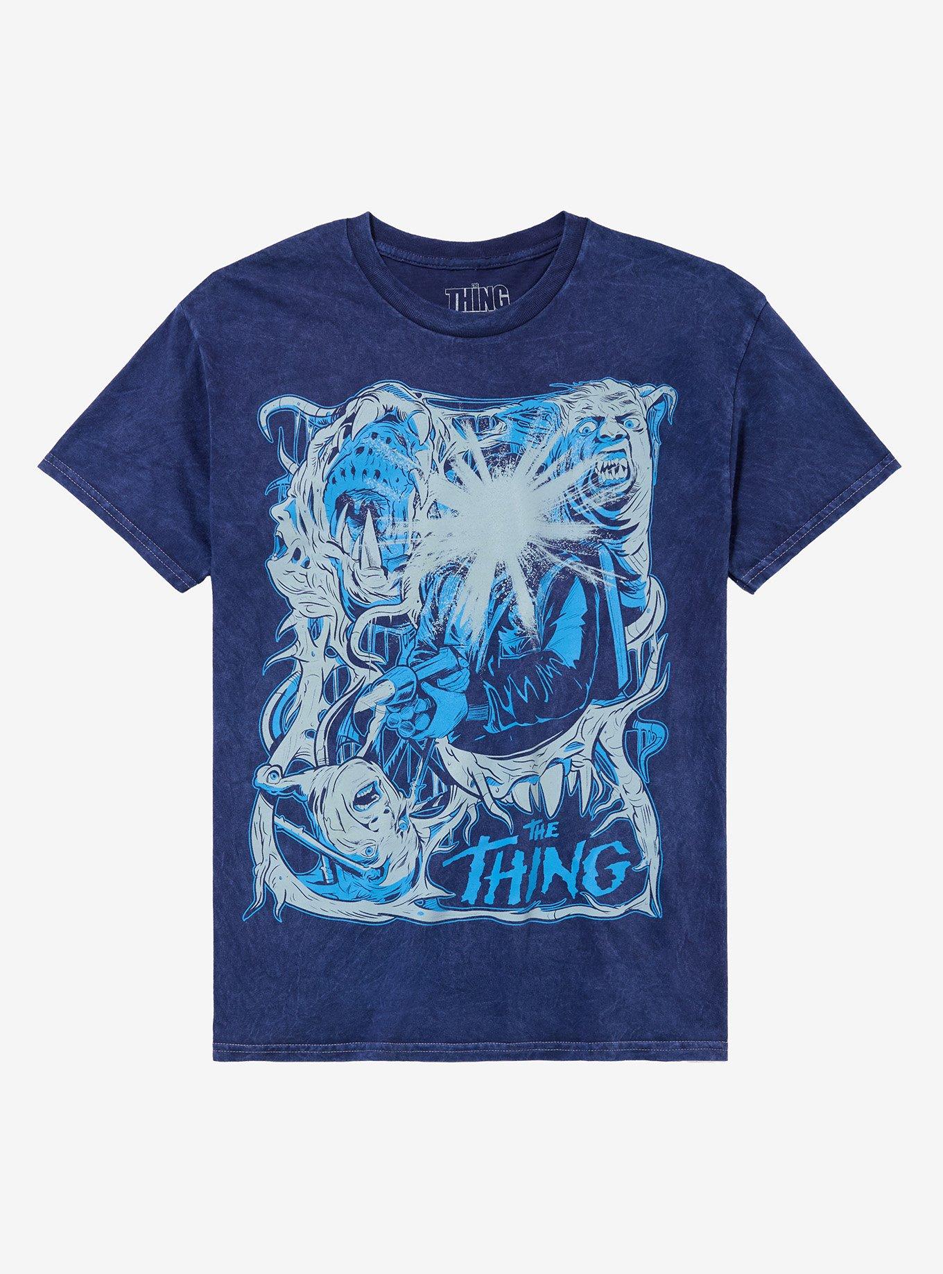 The Thing Collage Mineral-Wash T-Shirt | Graphic T-Shirt for Unisex