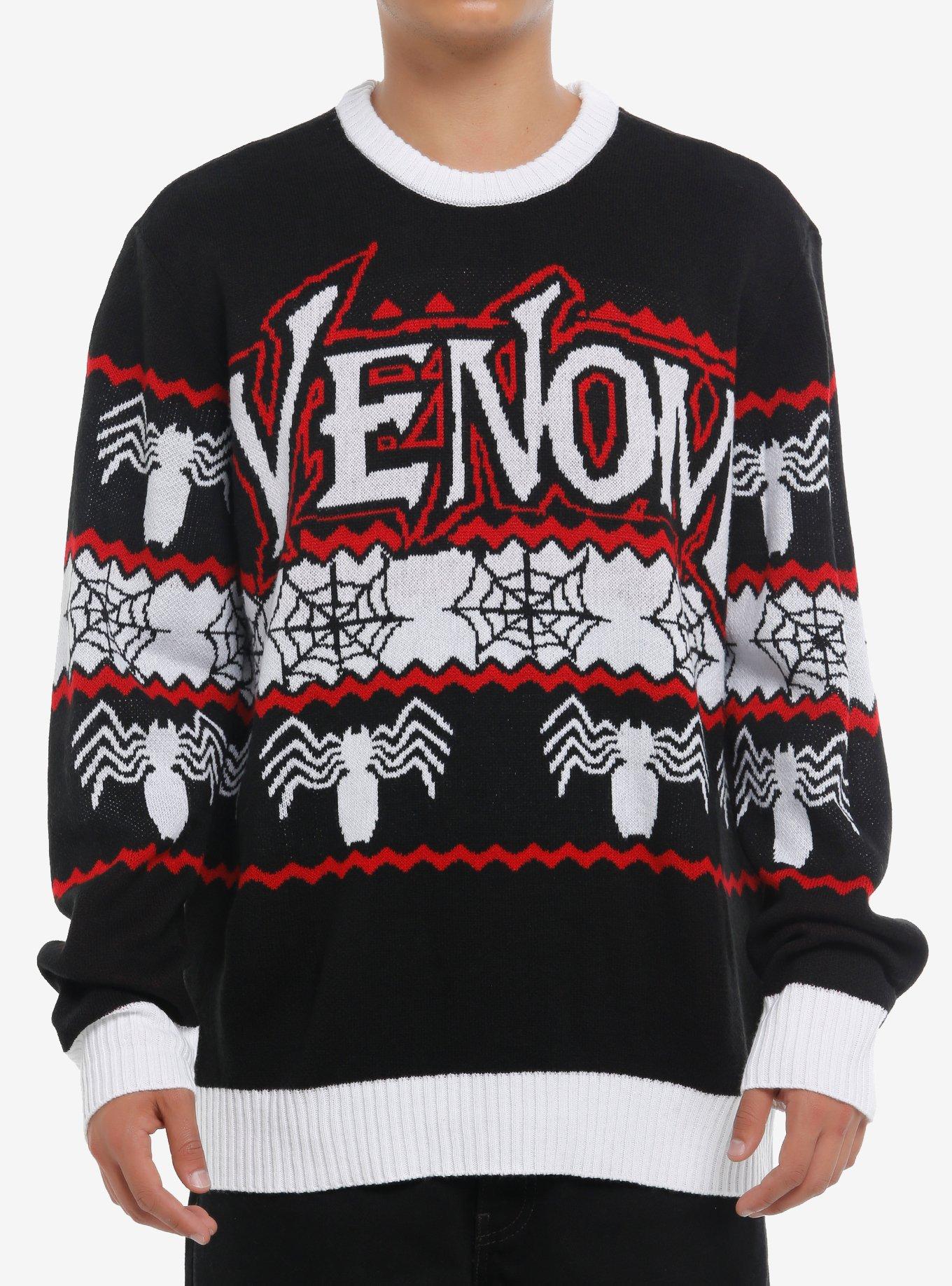 Marvel Venom Intarsia Sweater Graphic Tee | Graphic Tee | Unisex Shirt | High-Quality Print