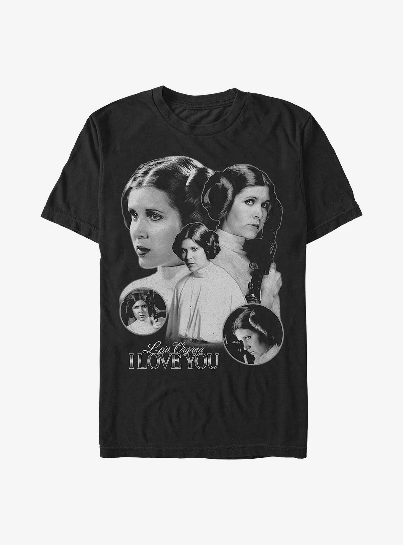 Leia Organa I Love You Shirt T Shirt Premium Quality