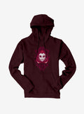 Wednesday Nevermore Mask Hoodie