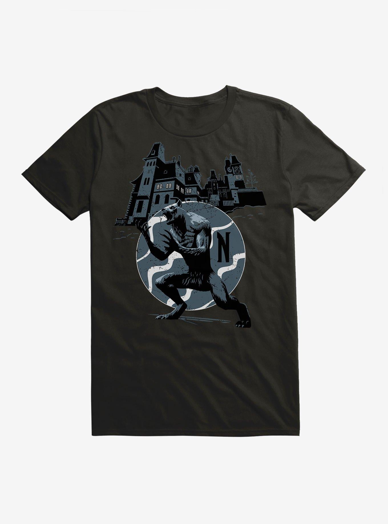 Wednesday Nevermore Werewolf T-Shirt