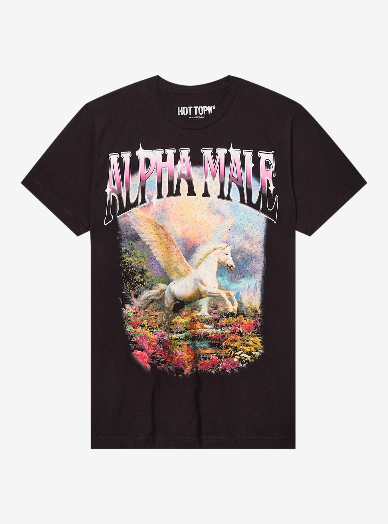 Alpha Male Unicorn Art TShirt Graphic Tee | Graphic Tee | Unisex Shirt | Top Trending Fashion
