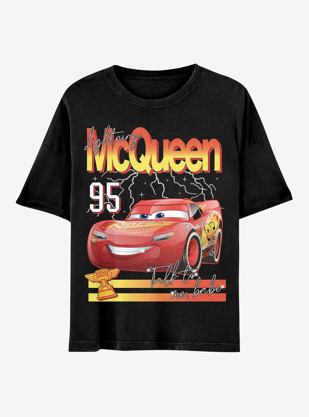 Disney Pixar Cars Lightning McQueen Racing T-Shirt