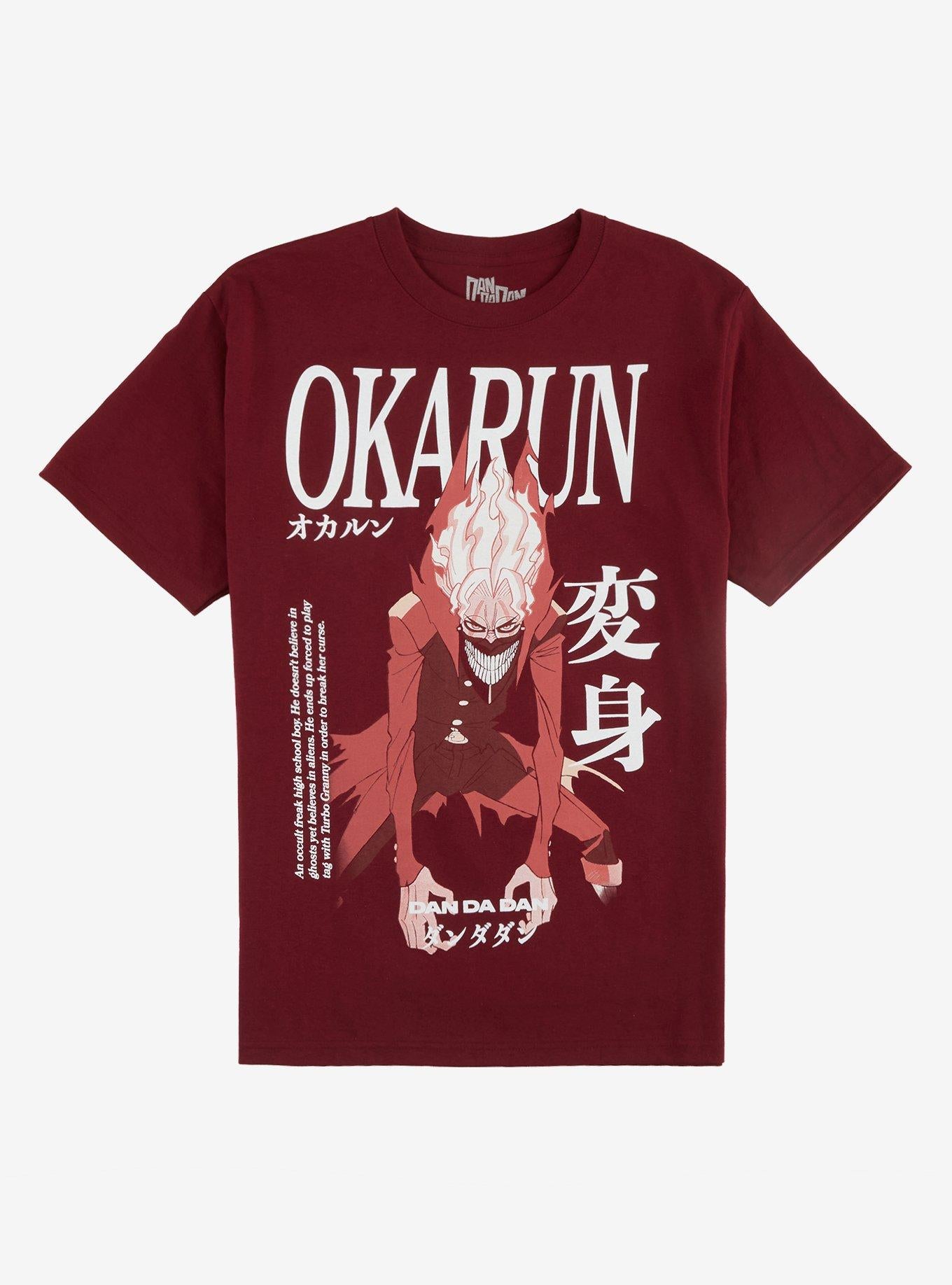 Dandadan Okarun Tonal Portrait TShirt Graphic Tee | Graphic Tee | Unisex Shirt | Soft Comfortable Wear