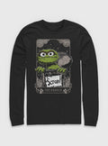 Sesame Street The Grouch Tarot Long-Sleeve T-Shirt | Premium Unisex T-Shirt, Trending Graphic Tee