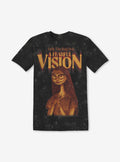 The Nightmare Before Christmas Sally Fearful Vision Dark Wash TShirt Graphic Tee | Graphic Tee | Unisex Shirt | Premium Quality Apparel
