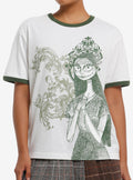The Nightmare Before Christmas Sally Filigree Ringer TShirt Graphic Tee | Graphic Tee | Unisex Shirt | Premium Quality Apparel