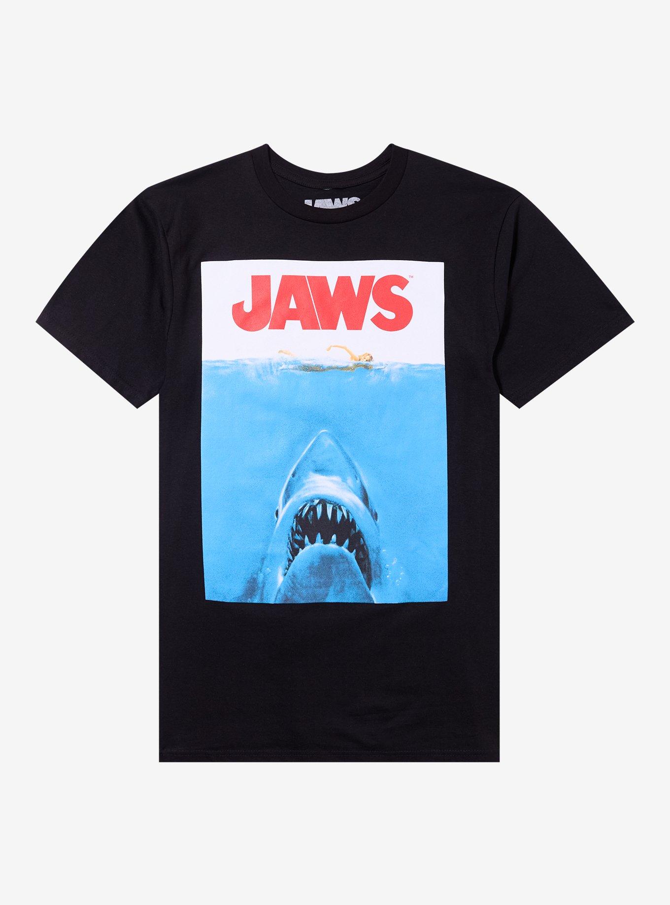 Jaws Poster Shirt T Shirt Hot Pick