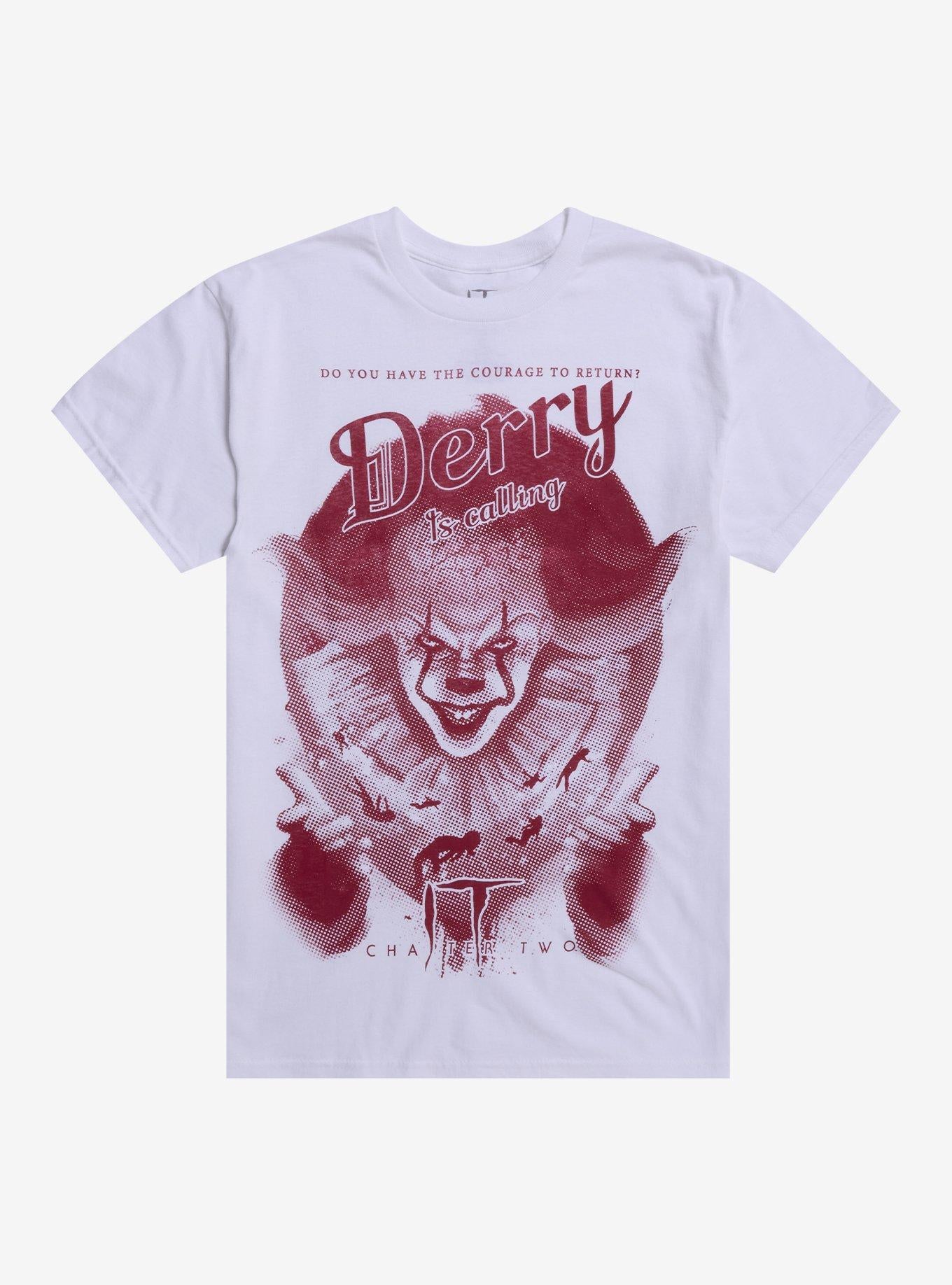IT Chapter Two Derry Is Calling T-Shirt | Graphic T-Shirt for Unisex