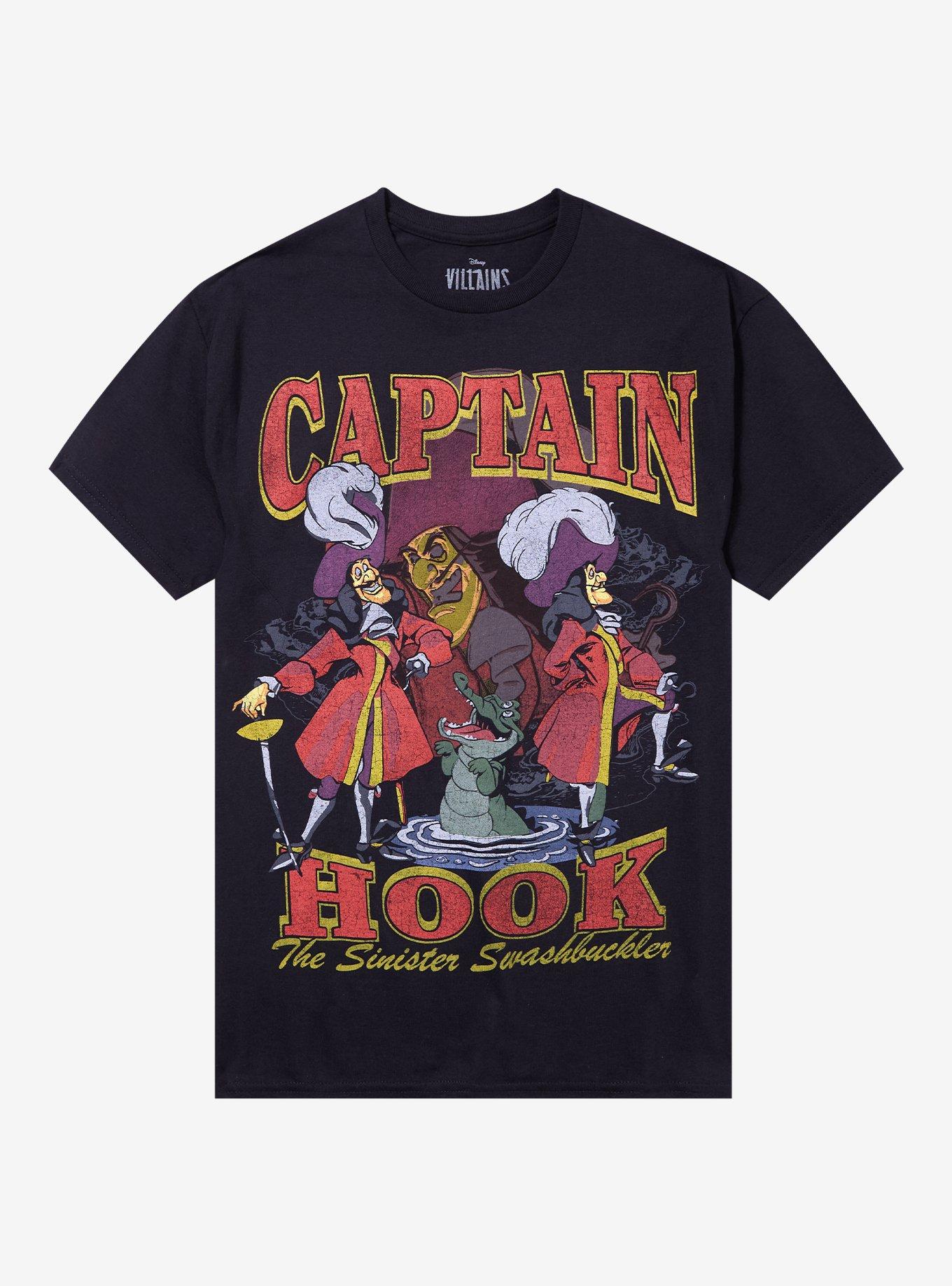 Peter Pan Captain Hook Collage Shirt T Shirt New Arrival
