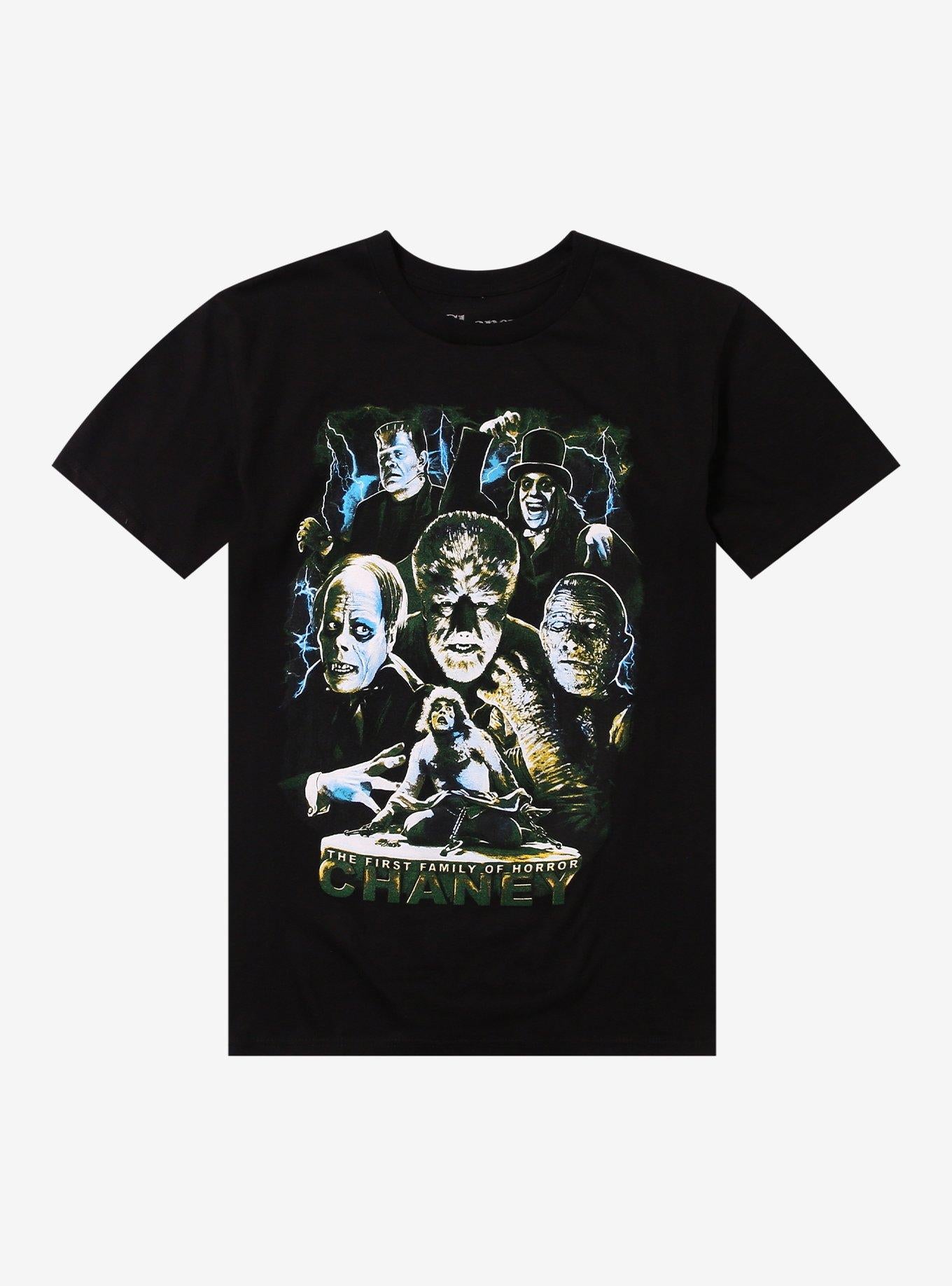 Chaney First Family Of Horror T-Shirt | Graphic T-Shirt for Unisex
