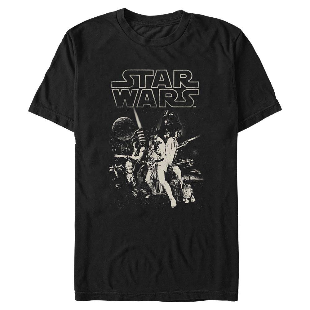 Star Wars A New Hope Poster Big Tall T-Shirt | Premium Unisex T-Shirt, Trending Graphic Tee