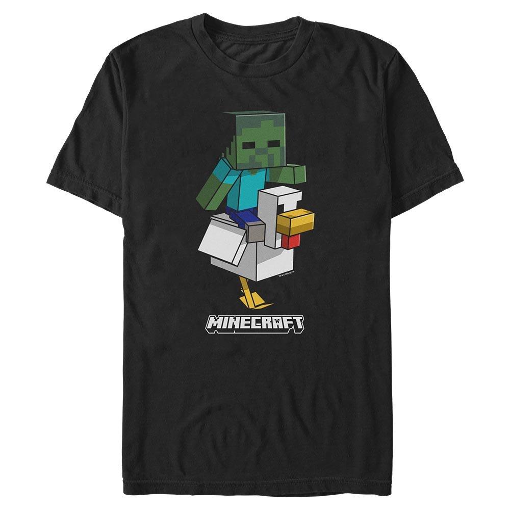 A Minecraft Movie Chicken Jockey Big Tall T-Shirt | Graphic T-Shirt for Unisex
