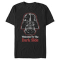 Star Wars Dark Vader Welcome To The Dark Side Big Tall T-Shirt | Graphic T-Shirt for Unisex