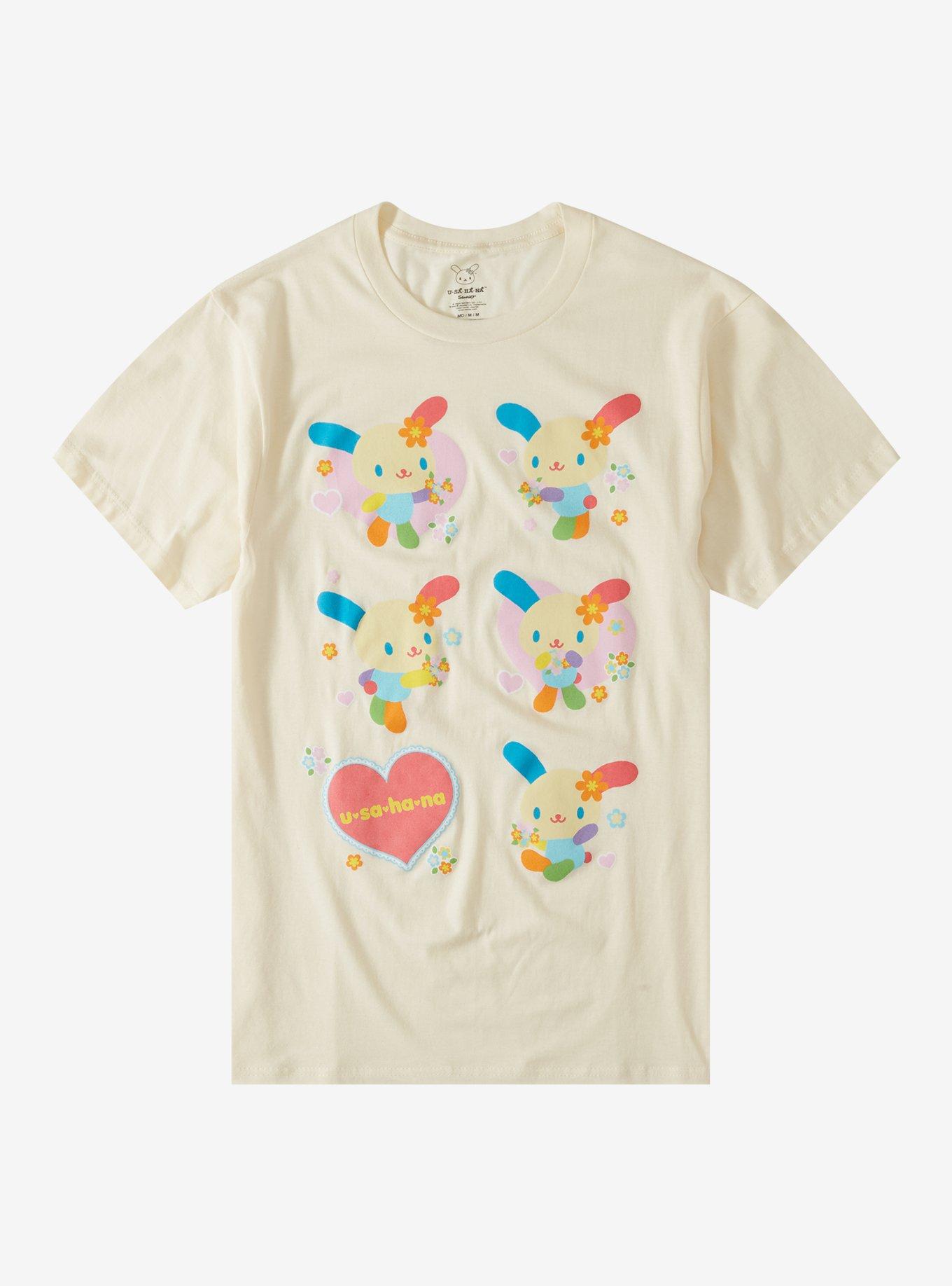 USAHANA Flowers Grid TShirt Graphic Tee | Graphic Tee | Unisex Shirt | Top Trending Fashion
